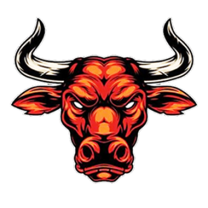 استیکر (لیبل پشت چسب دار) طرح جذاب گاو قرمز کله حیوانات طبیعت مزرعه و گاو بازی | استیکو فروشگاه اکسسوری و لیبل