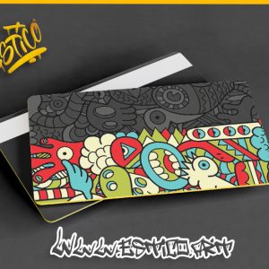 استیکر ( برچسب) کارتی ماریو متلاشی مناسب برای انواع کارتی بانکی و مترو | کلی طرح خفن تو ژانرهای مختلف داریم طرح دلخواهتم می تونی چاپ کنی