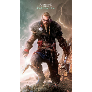 استیکر assassin's creed valhalla | مجموعه ای از استیکر (برچسب) و تابلوهای Gaming و بازی های نوستالژیک و جدید | دنیایی از محصولات چاپی گیمینگ